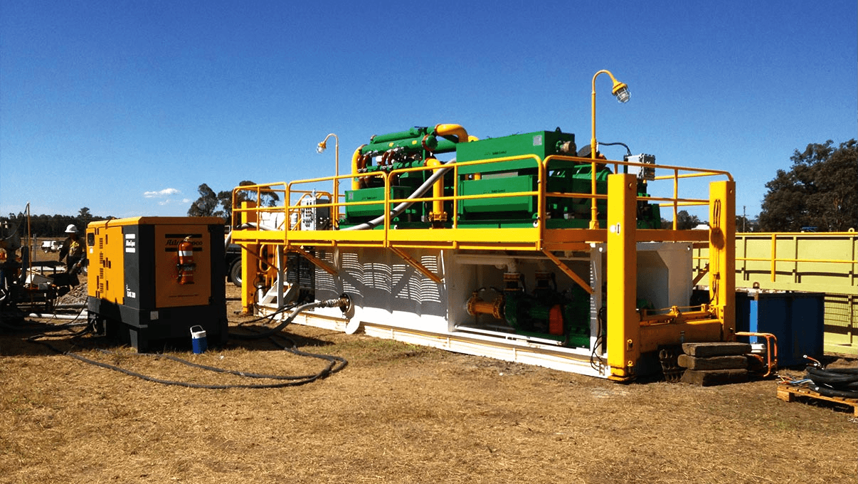 Professional trench protection equipment at construction site